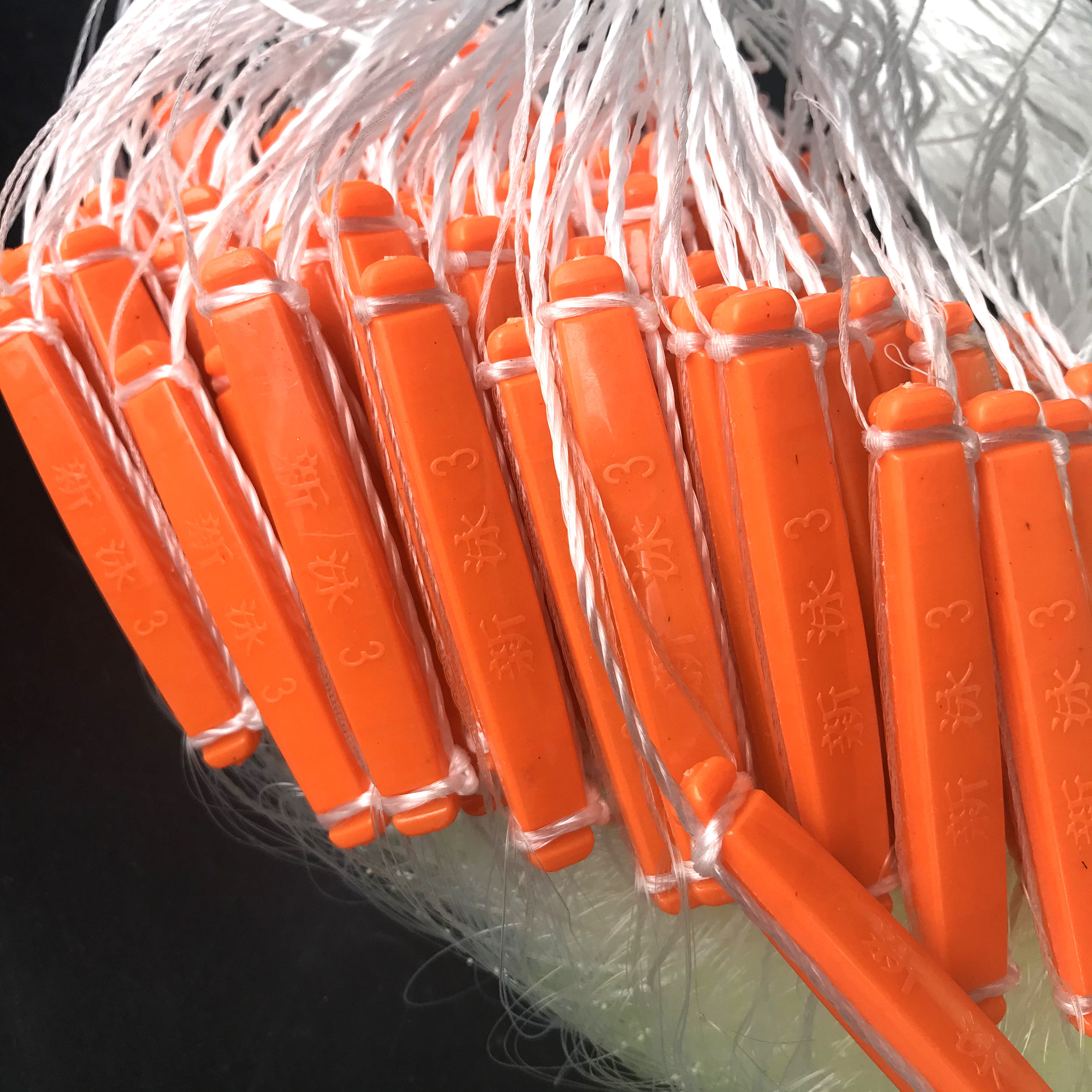 粘网进口黄丝高鱼网三层渔网3米4米5米6米鱼网