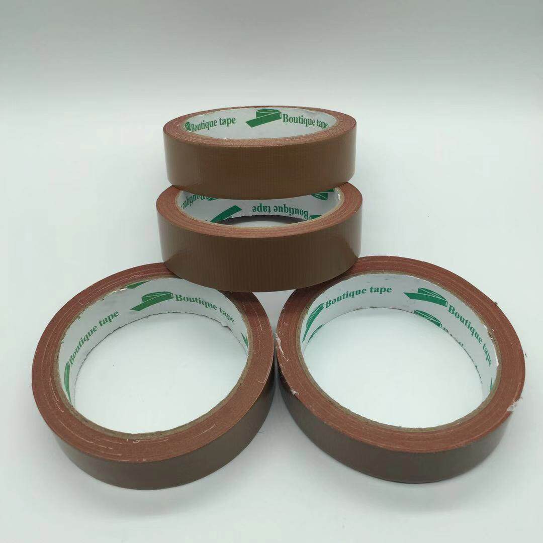 模板专用布基胶带缝纫定位牛皮皮胶高粘性粘性胶带