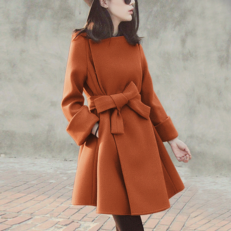 反季清仓双面羊绒呢子大衣女中长款春季2020新款流行妮子毛呢外套