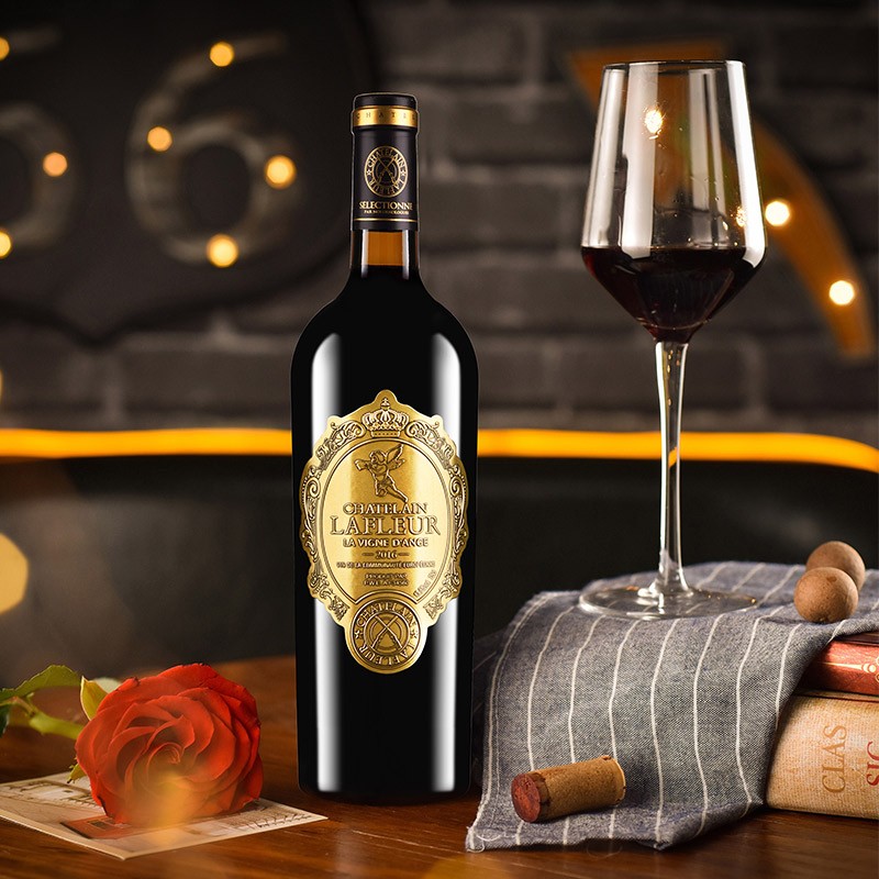 红酒拉斐法国进口红葡萄酒天使庄园金标750ml6支干红静态葡萄酒