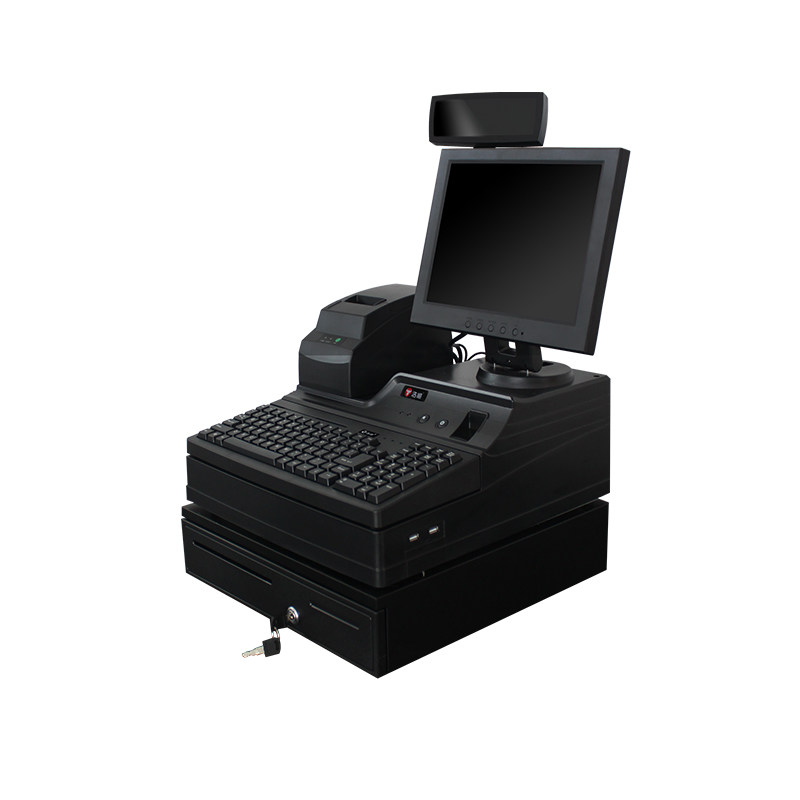 浩顺t7320收款机送软件商超超市便利店母婴服装收银机一体机