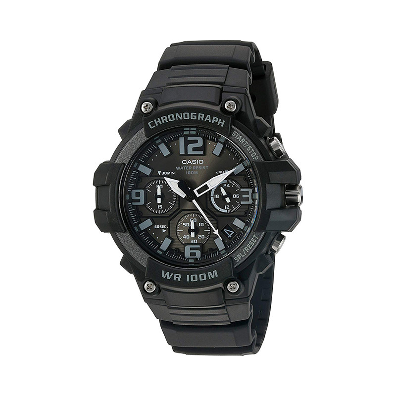 美版casio卡西欧手表mcw100h110h200h时尚运动表盘石英日韩腕表