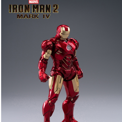 现货中动钢铁侠mk4复仇者联盟手办漫威模型美国队长兵人专区