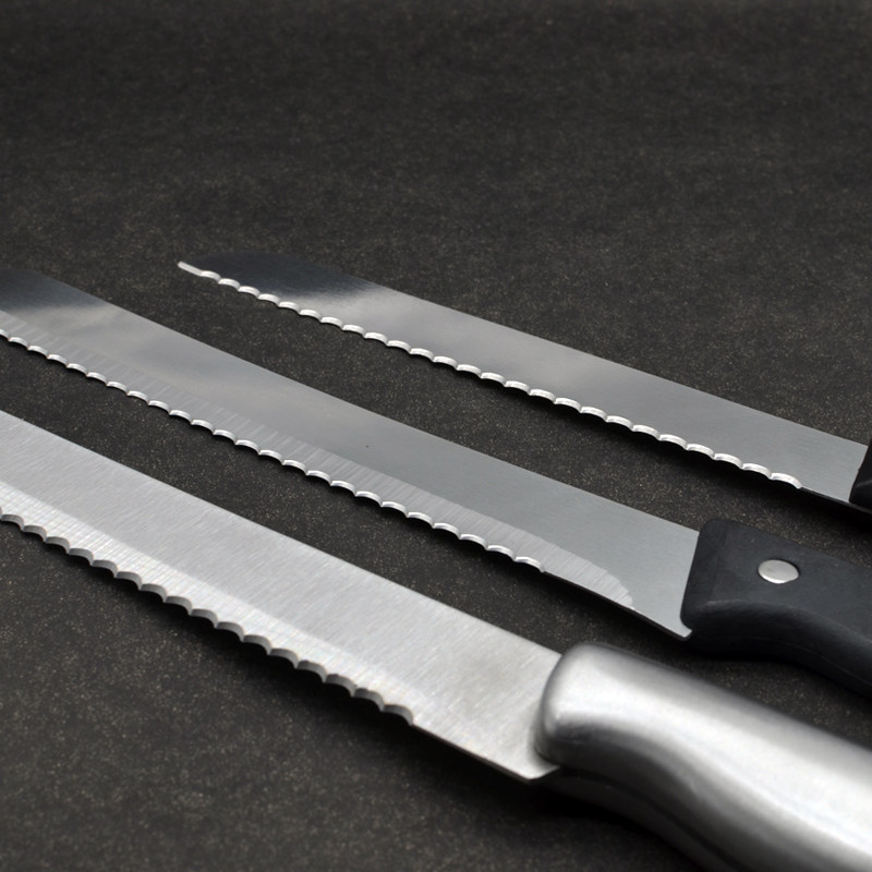 切面包刀吐司蛋糕切刀不锈钢粗细齿锯刀切片刀不掉屑烘焙刀具包邮