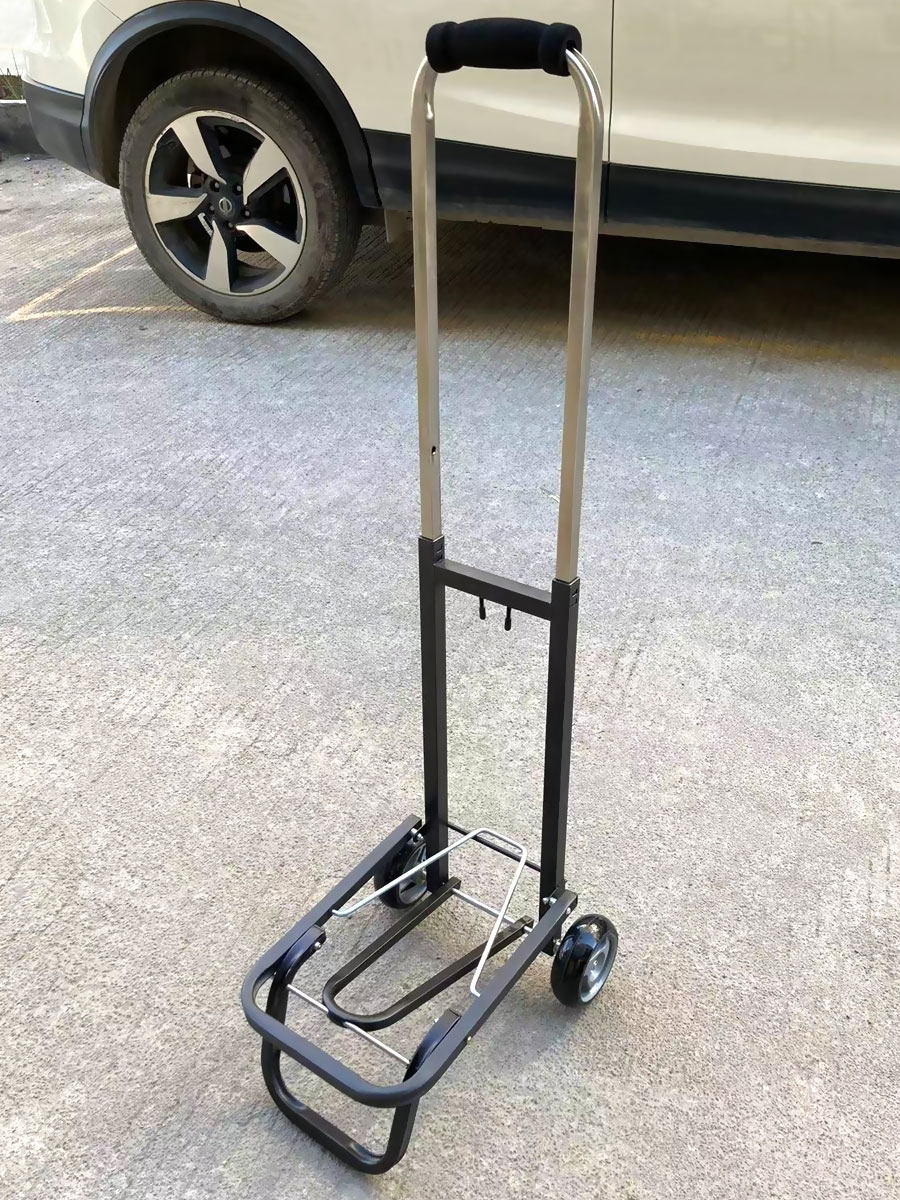 行李车便携携手购物车拉货货车简易托车折叠两轮便携购物车