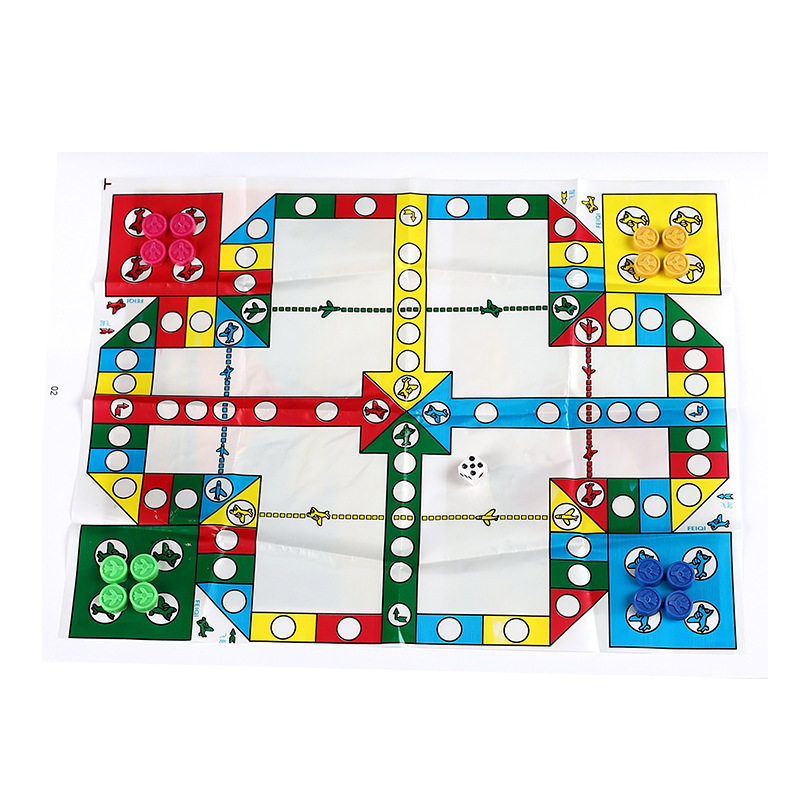 迷你飞行棋儿童益智早教礼品亲自互动棋盘游戏飞行棋