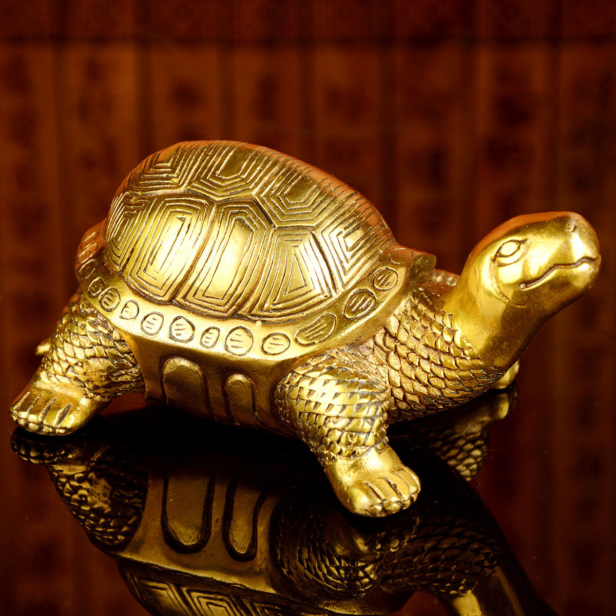 异客居乌龟摆件铜龟祝寿贺寿家居装饰工艺品礼品礼物摆件