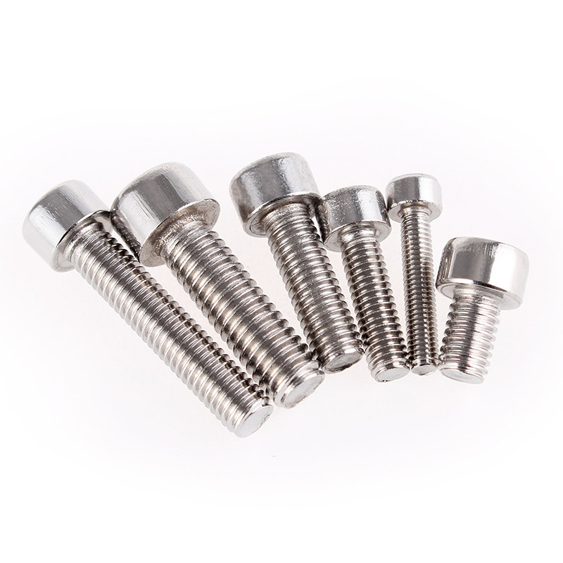 六角螺栓不锈钢gb70-a2螺丝钉螺纹六棱内圆柱头m3螺栓