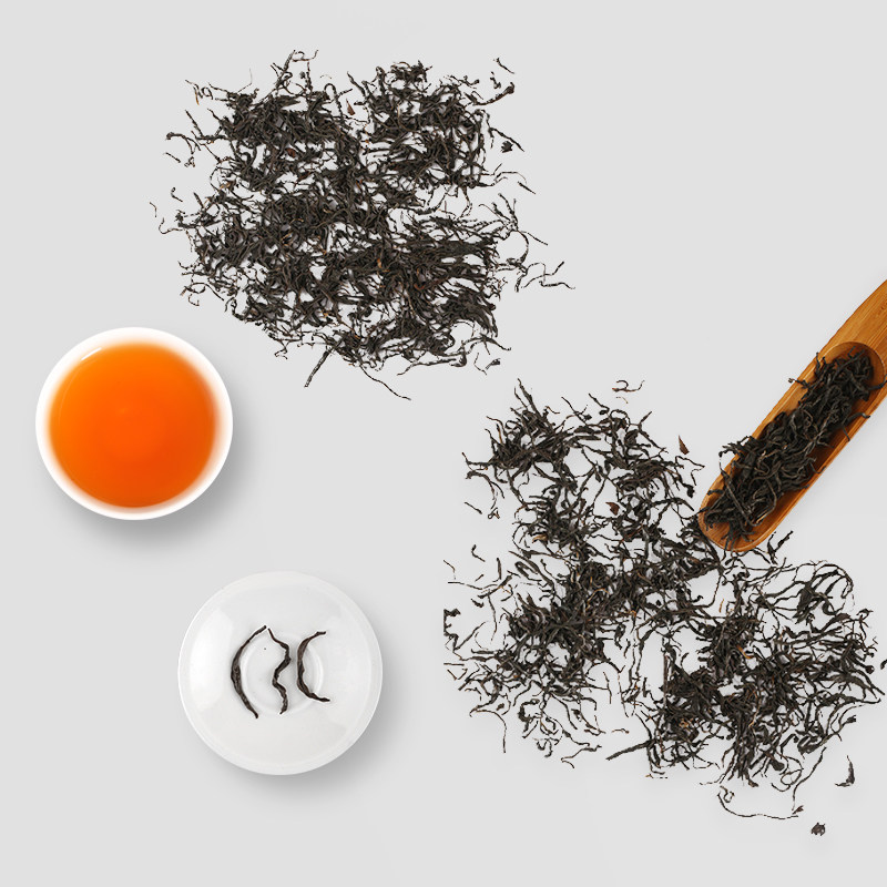 骏德茶业武夷山红茶茶叶桐木正山小种铜骏50克正山小种