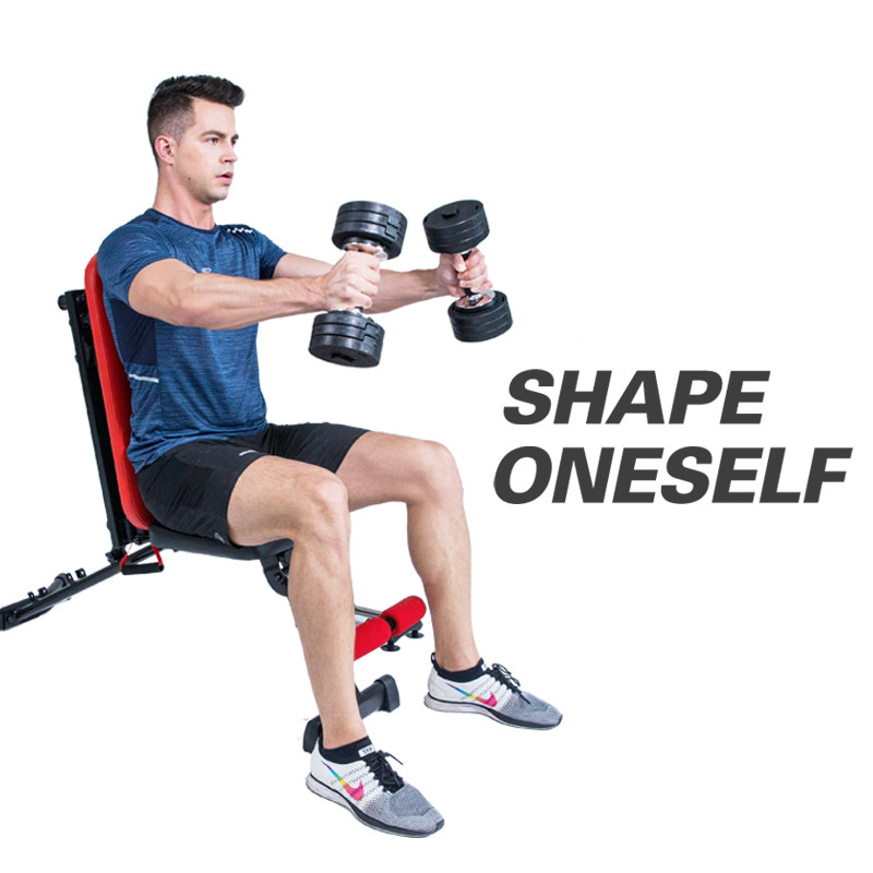 美国斯诺德哑铃仰卧起坐家用多功能辅助器健身飞鸟卧推仰卧板