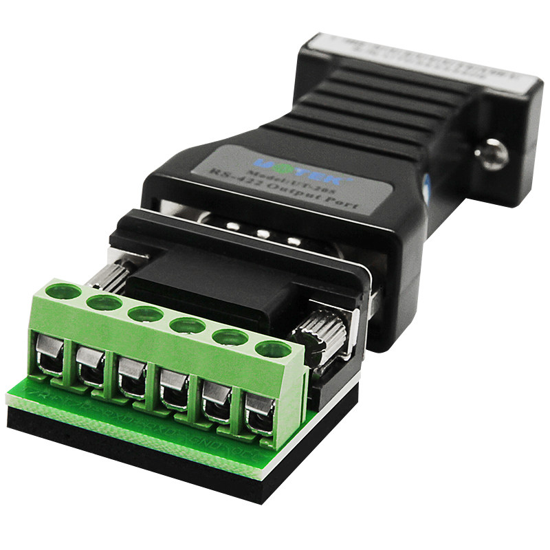 宇泰rs232转rs422接口转换器 双向转换422转232接口模块ut-205a