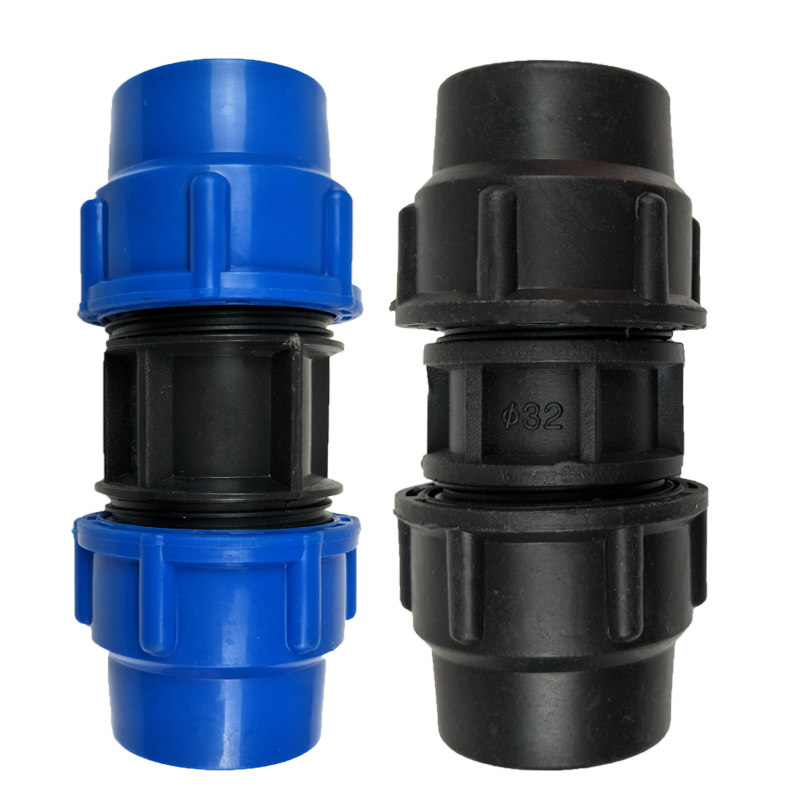 快速自来水管接头4分直接配件pe6分活接1寸管件接头202532405