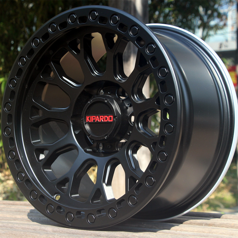 17寸内防越野轮毂坦克300炮bj40普拉多h9帕杰罗轮毂