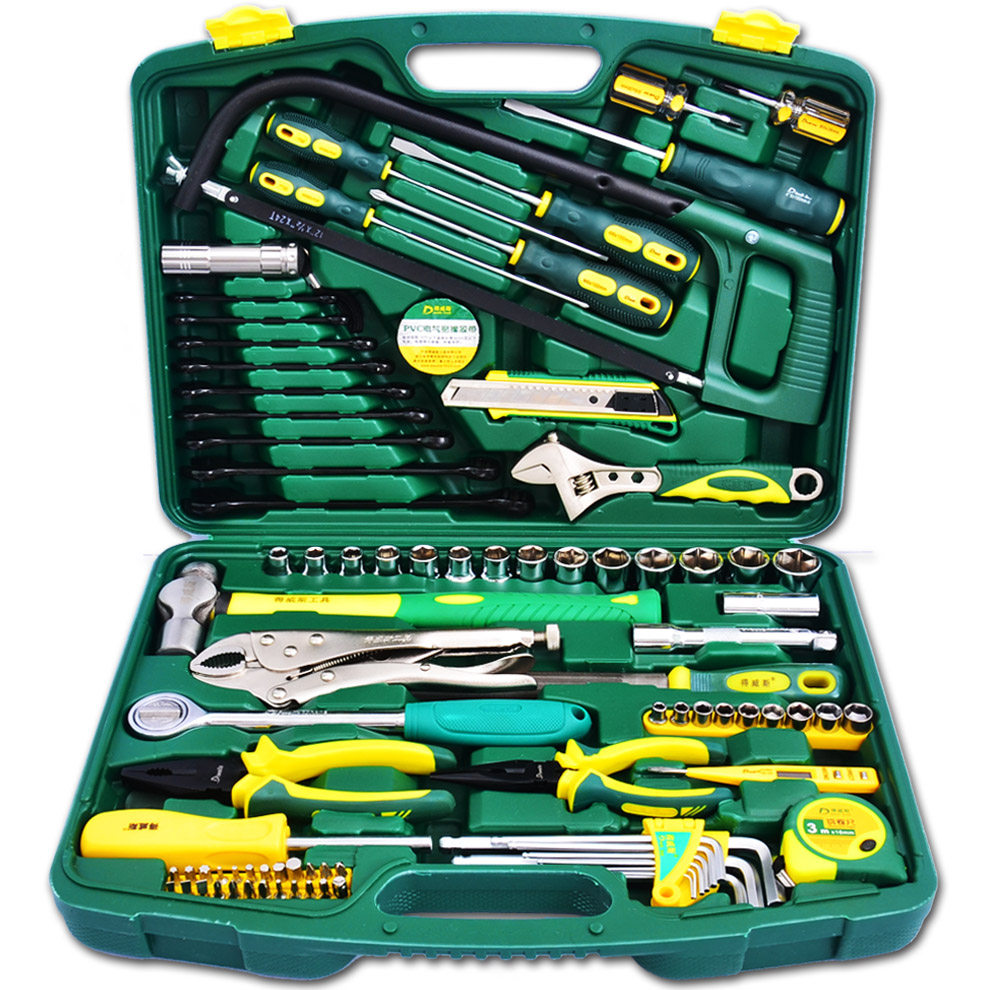 套装套筒工具得威斯汽修修车汽保工具箱扳手车载组合套装