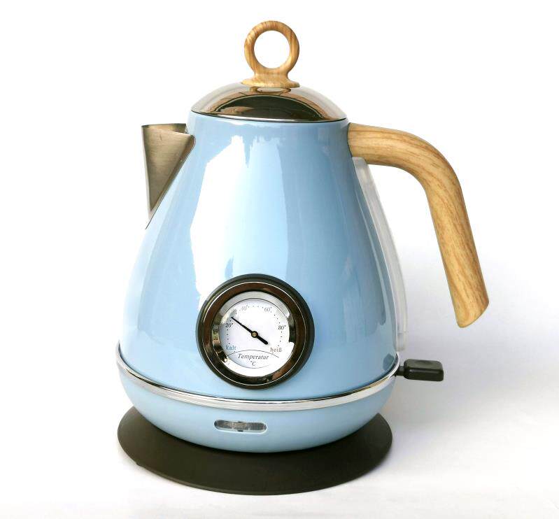 德国电热水壶家用复古插电烧水壶欧式高颜值民宿自动电热水壶