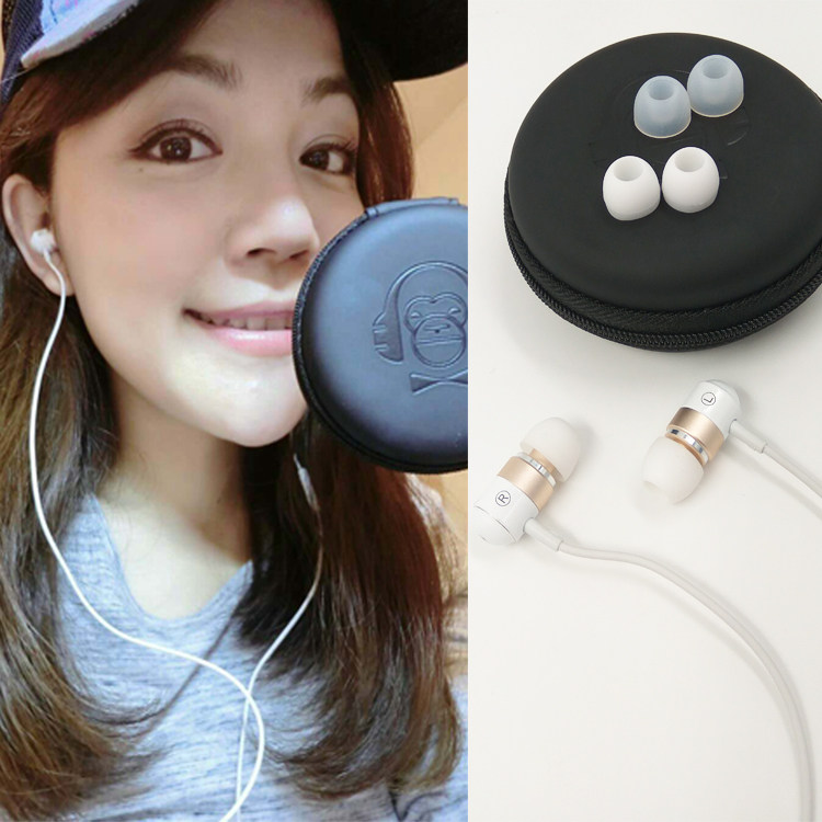 耳机奔放urbanfun女声女毒有线入耳式带吃鸡人声游戏电竞头戴耳机