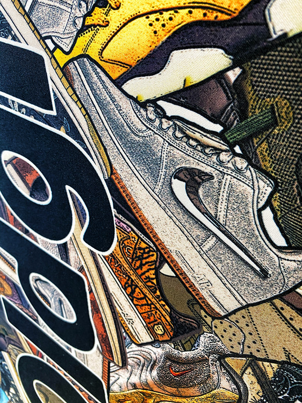 oldgreen加大加厚防水travisscott球鞋全系列鼠标垫图案图案印制类