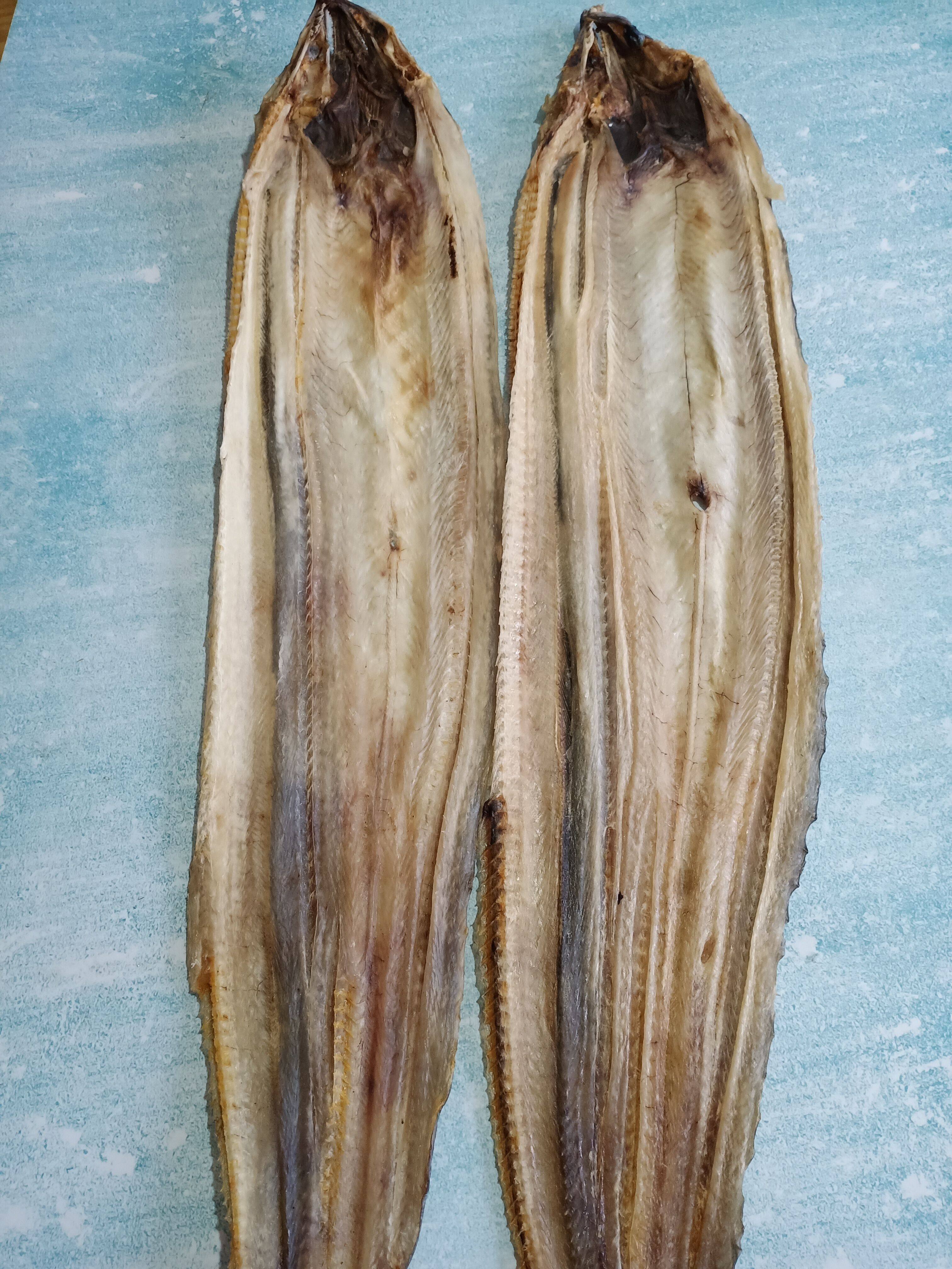 鳗鱼2条包邮舟山特产干货淡晒每条45两10成干其它