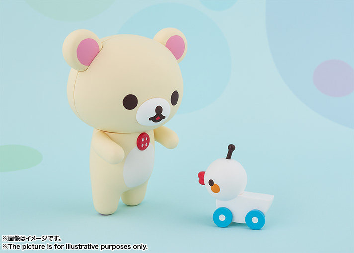 万代手办牛奶妹妹熊妹妹孩仕轻松熊fzero模型玩具手办