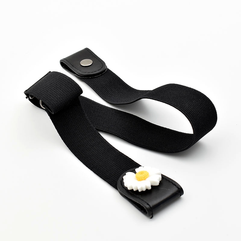 女士皮带抖音韩版隐形无痕懒人裤带百搭弹力腰带