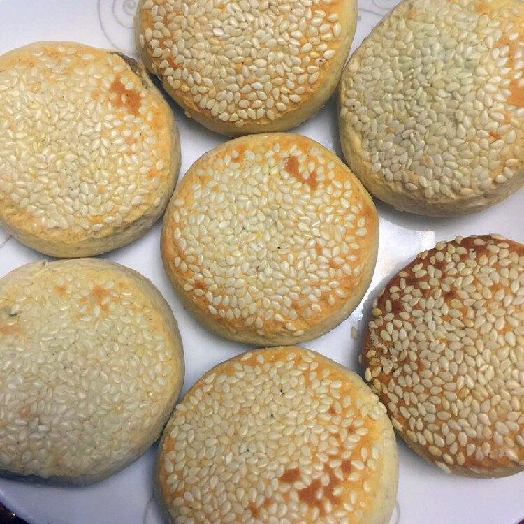 湖北恩施土特产巴东莲峡河土家三峡饼小麻饼芝麻传统中式糕点