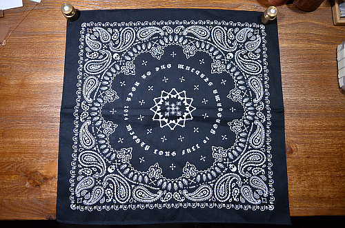 新品阿美咔叽美式复古bandana全棉印花rrl风格腰果花纹彩色方巾