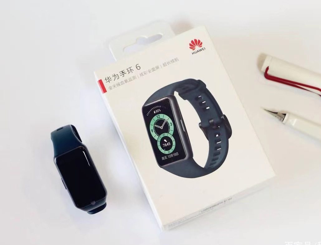 华为手环6智能心率血氧防水蓝牙手表男女fit运动nfc支付彩屏触控5