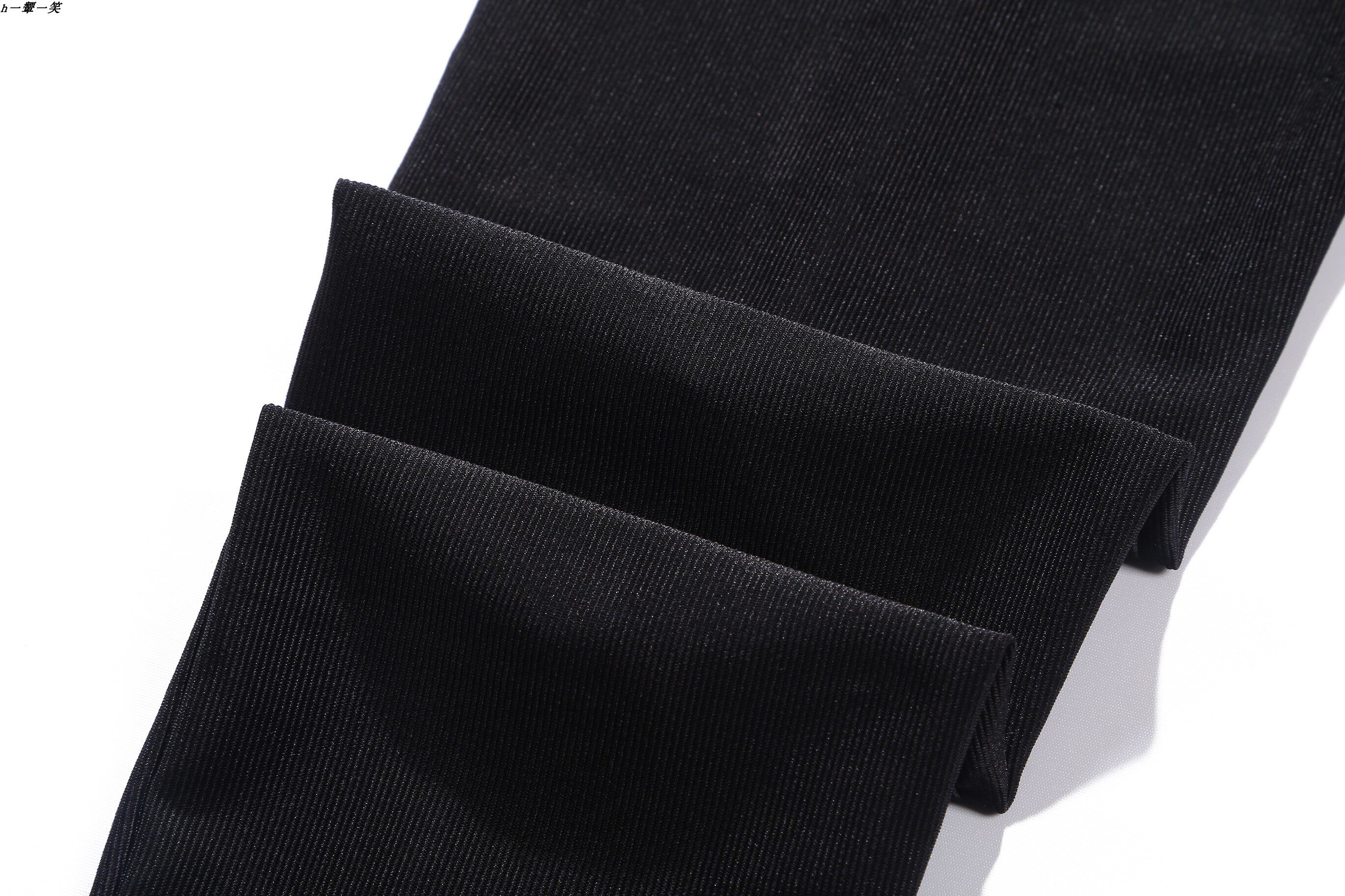 90年代踩脚细条纹健美裤老式脚蹬裤子女士弹力高腰打底裤