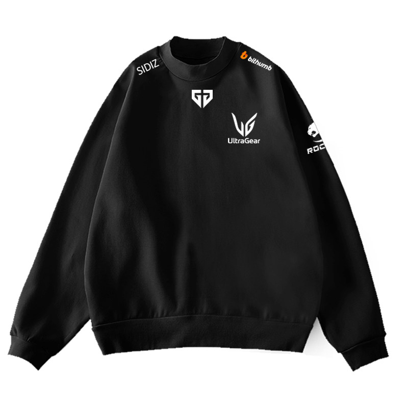 geng战队队服2022联盟游戏lck夺冠纪念比赛服卫衣