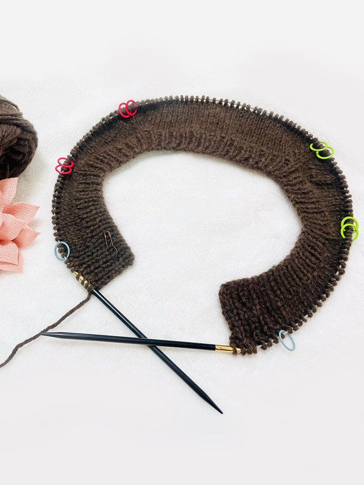 lanternmoon60cm80cm100cm旋转乌木环形针圈毛衣毛线