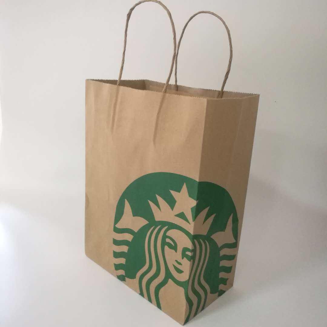 礼盒袋子星巴克礼袋无纺布门店保温杯马克高档礼品袋礼品袋