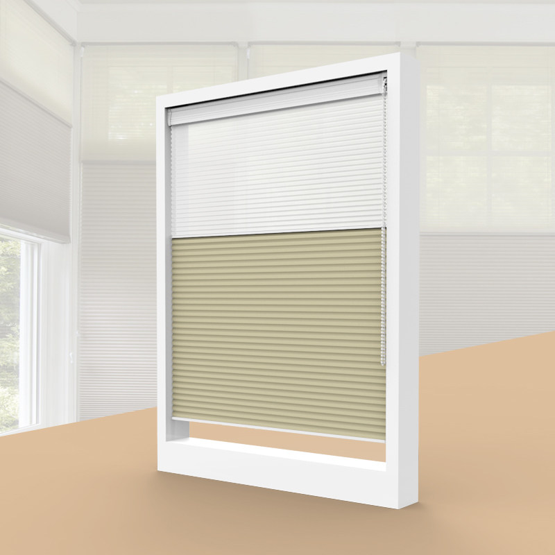 德国慕安娜日夜蜂巢帘拉卷帘蜂窝窗帘遮光卧室卷帘