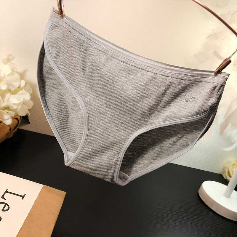 韩国小清新运动款无痕棉质面料内裤女性感纯棉低腰甜美女学生短裤
