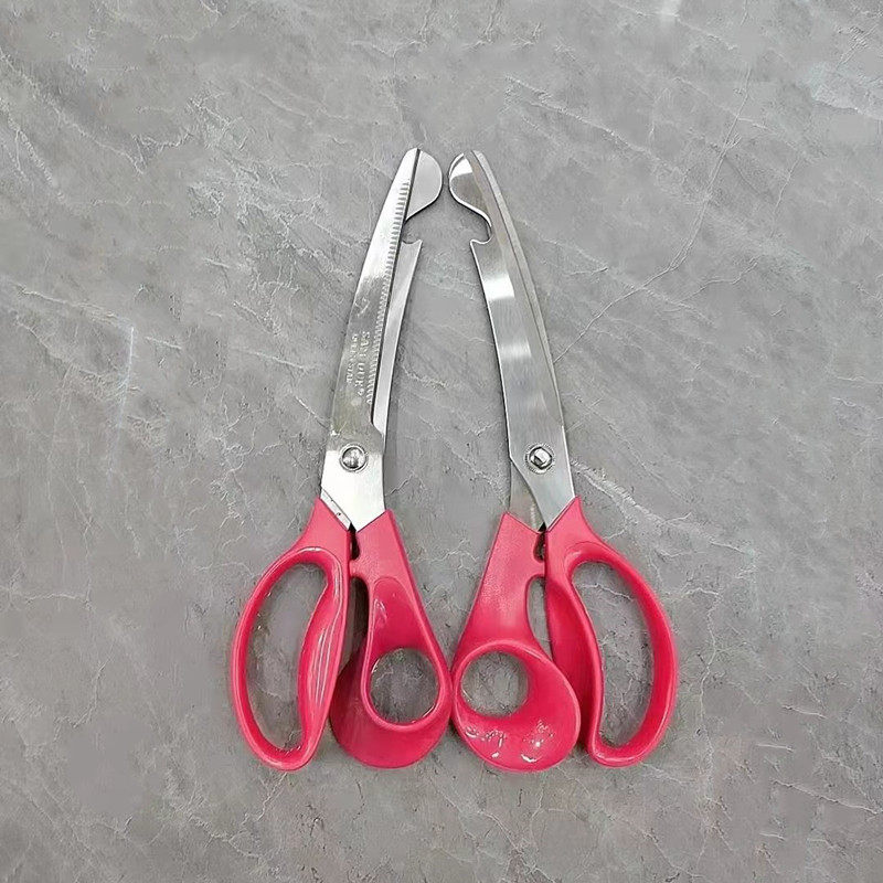 剪刀外贸不锈钢厨房多功能剪子开瓶器长剪烤肉库存厨房剪刀