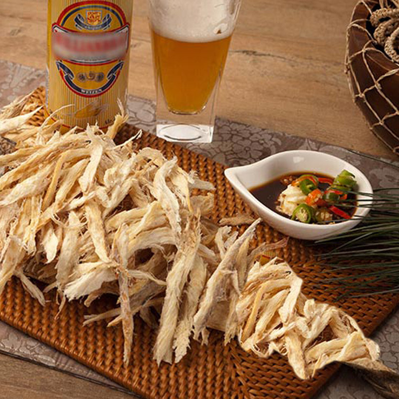 明太鱼丝即食鱼干500g手撕真味延边美食朝鲜特产东北零食送香辣料