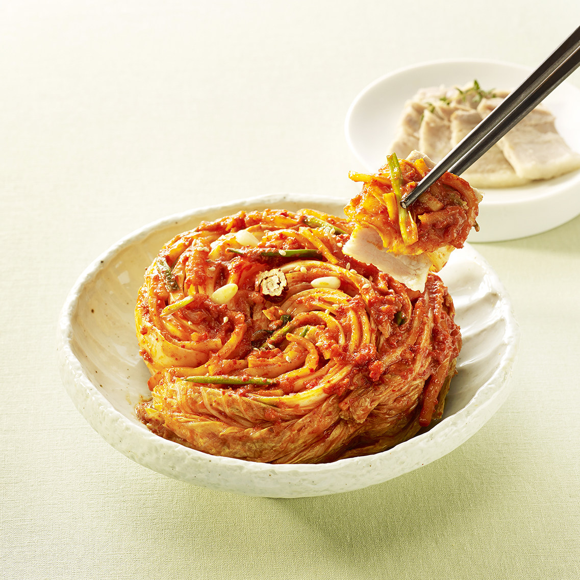 延边朝鲜族传统手艺正宗辣白菜泡菜韩国泡菜下饭泡菜风味500g包邮