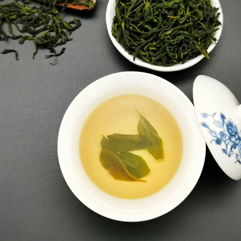 2021年新款太行山连翘茶晋之翘绿茶山西新鲜药茶特色产区绿茶