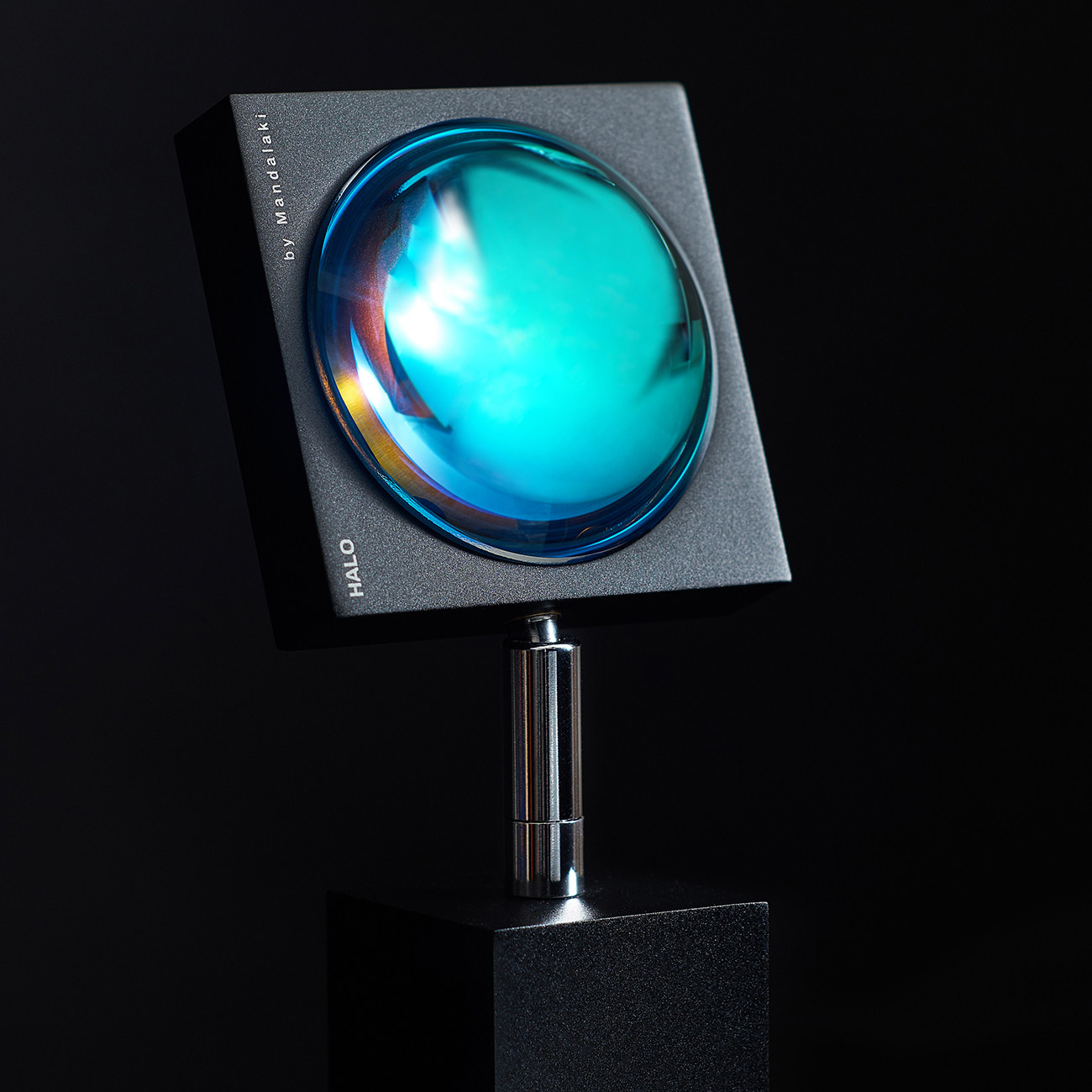 意大利mandalaki彩虹日落台灯haloup现代简约led投影装饰落地灯