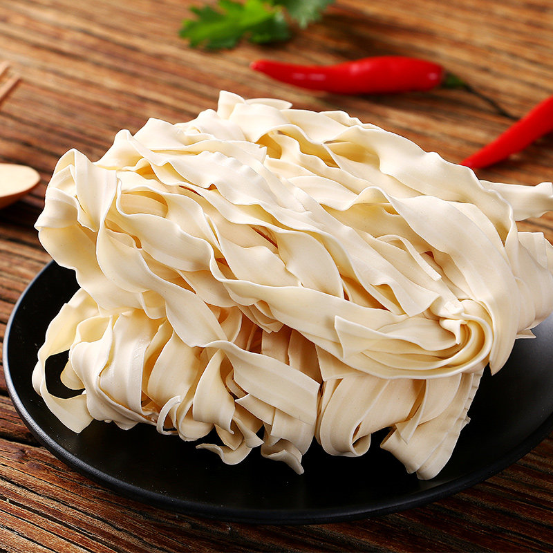 台湾进口自然素材板面台南南关庙面细面刀削面面条