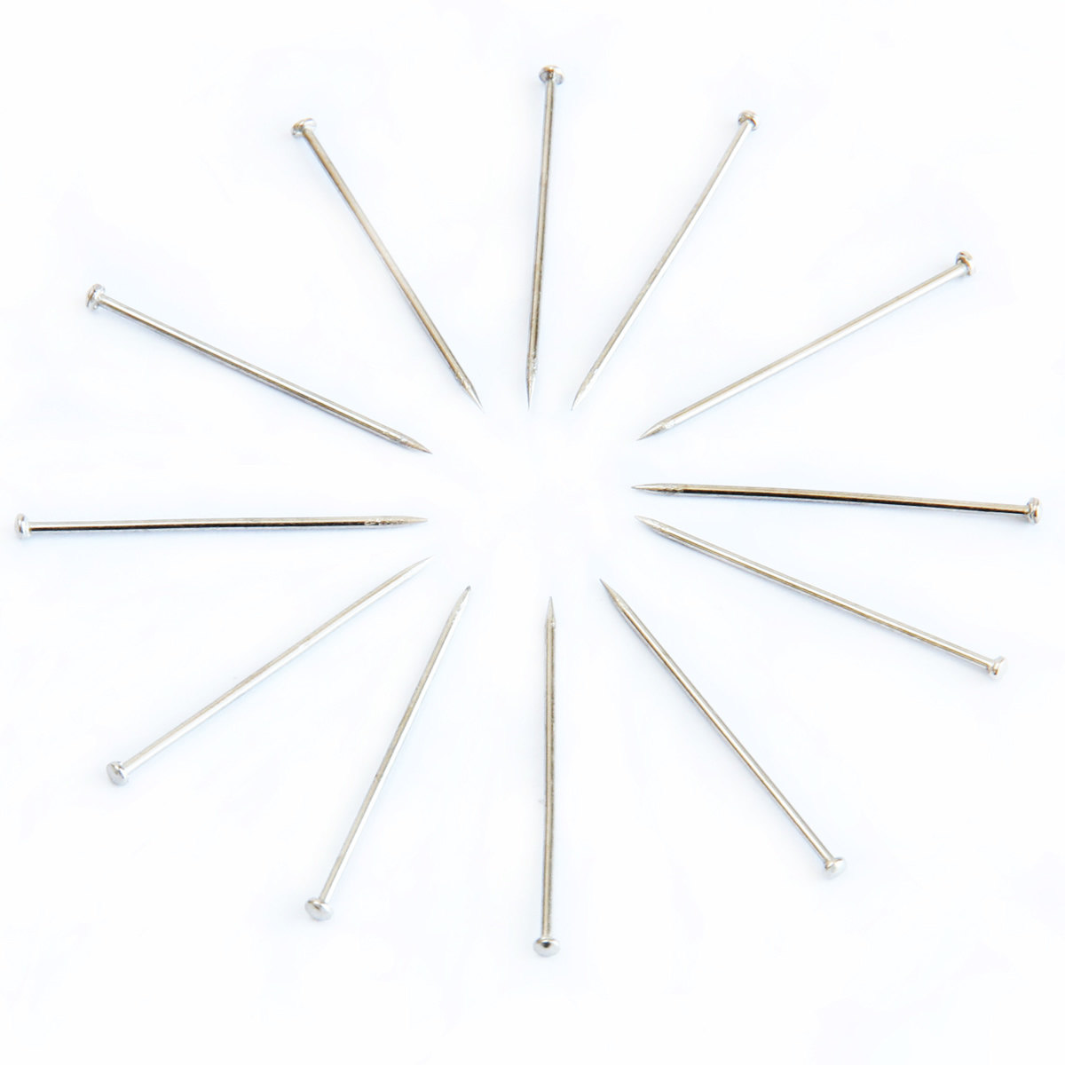 得力大头针珍珠针不锈钢定位针固定针短别针小号固定钓鱼线组钉针服装