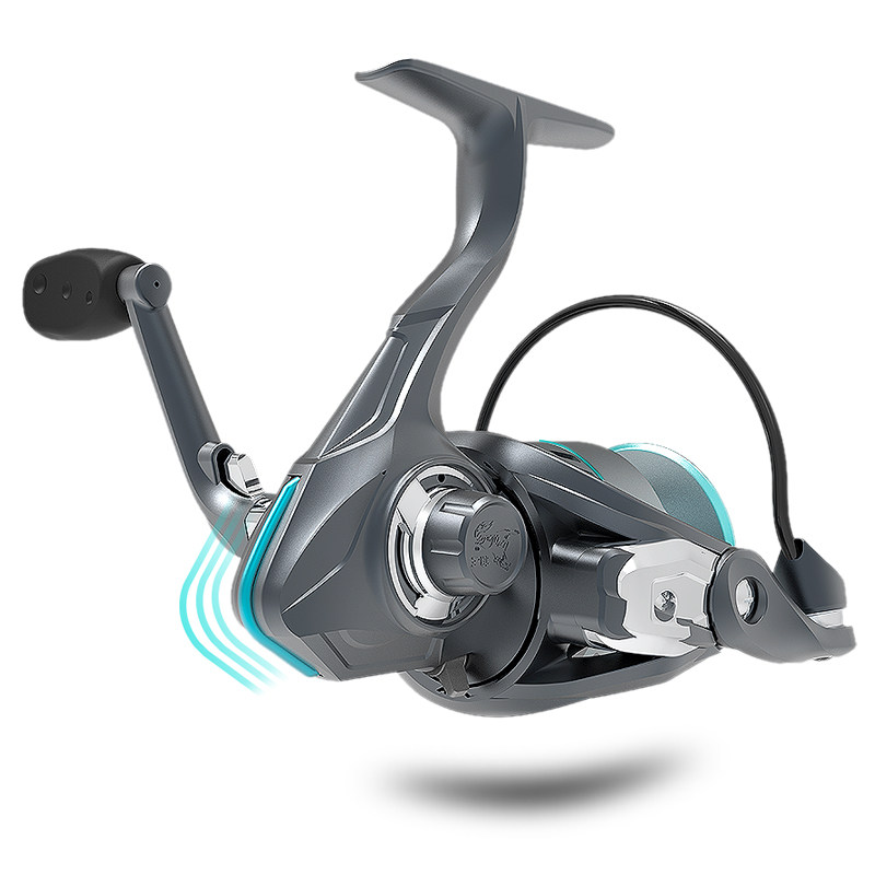 狼王鱼线轮远投车轮竿纺路亚海杆金属渔轮二代鱼线轮