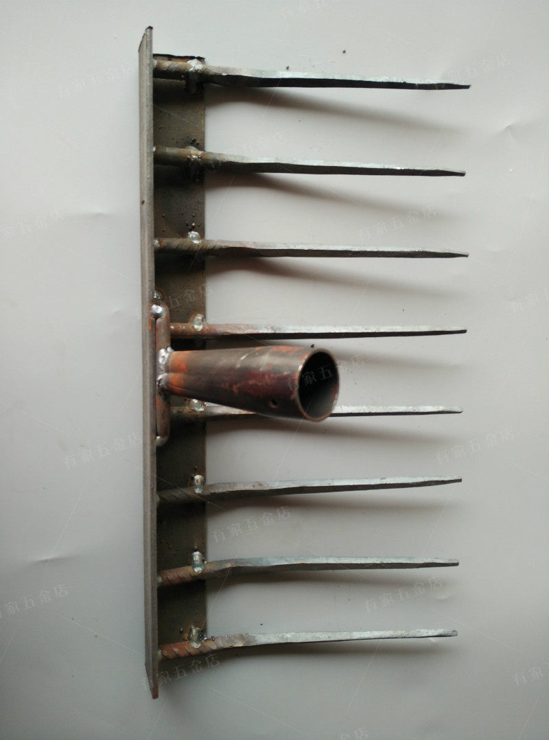 敦晟八齿耙子钉耙农具铁耙农用耙泥松土翻土耙子
