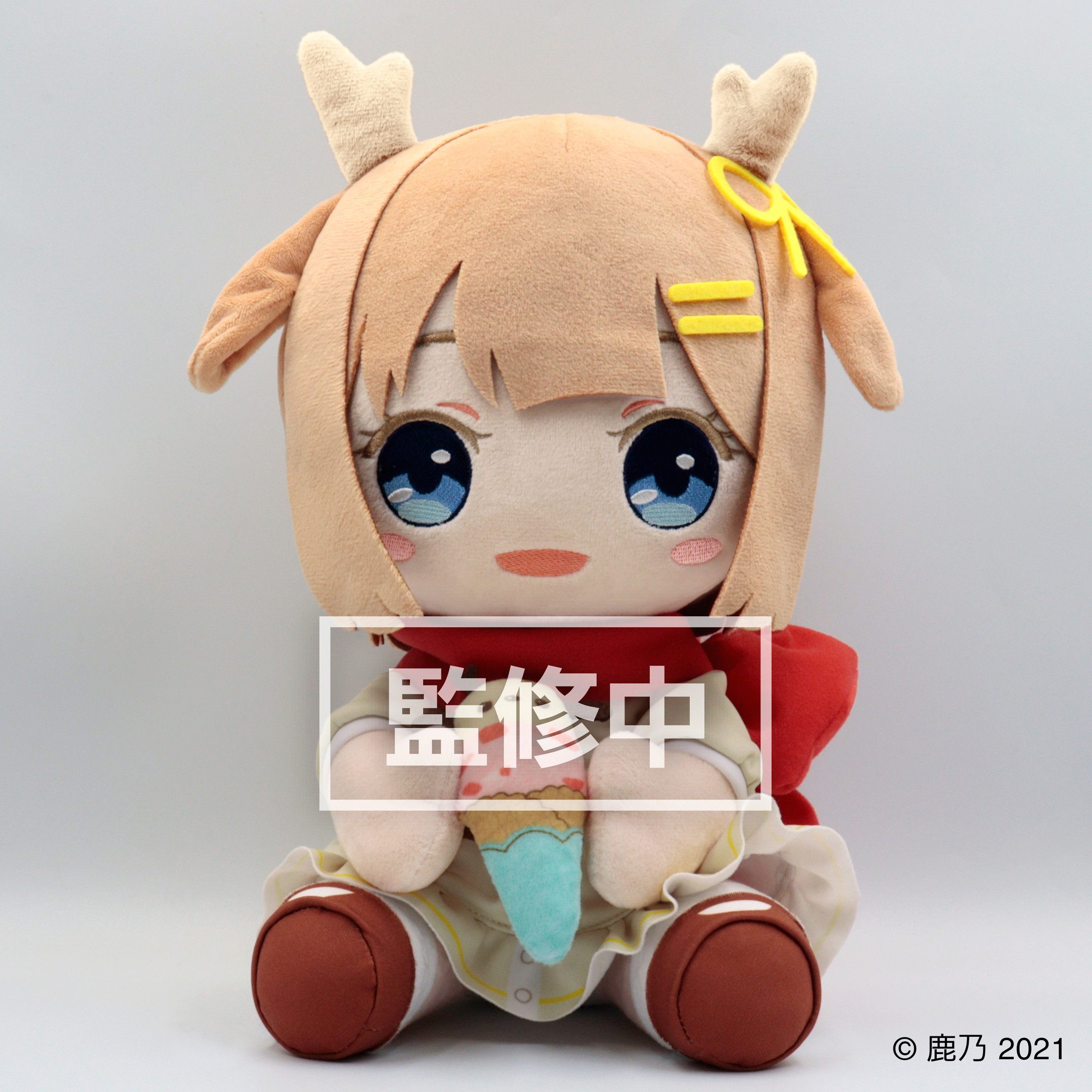 bilibili哔哩哔哩预售2022新品虚拟主播鹿乃毛绒玩偶