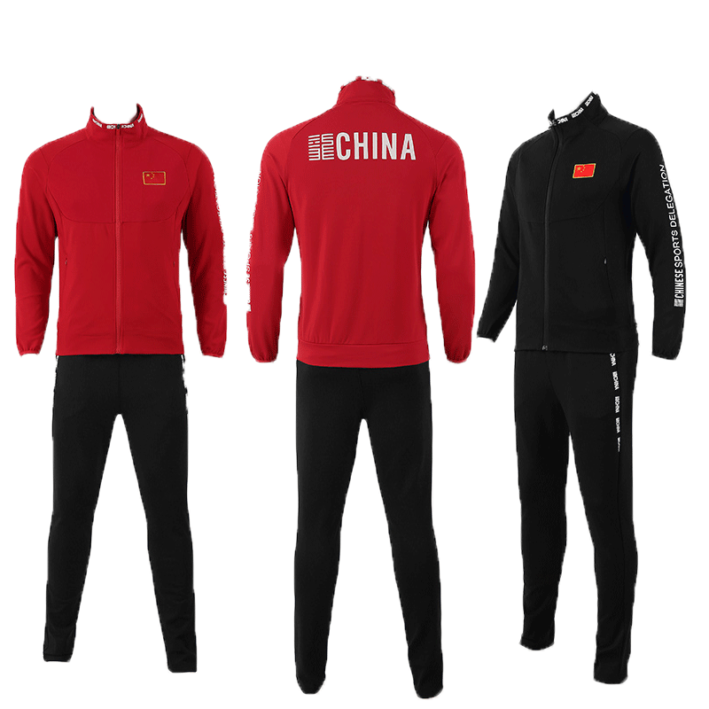 新款国家队运动服套装男女运动员出场运动会领奖学生运动套装