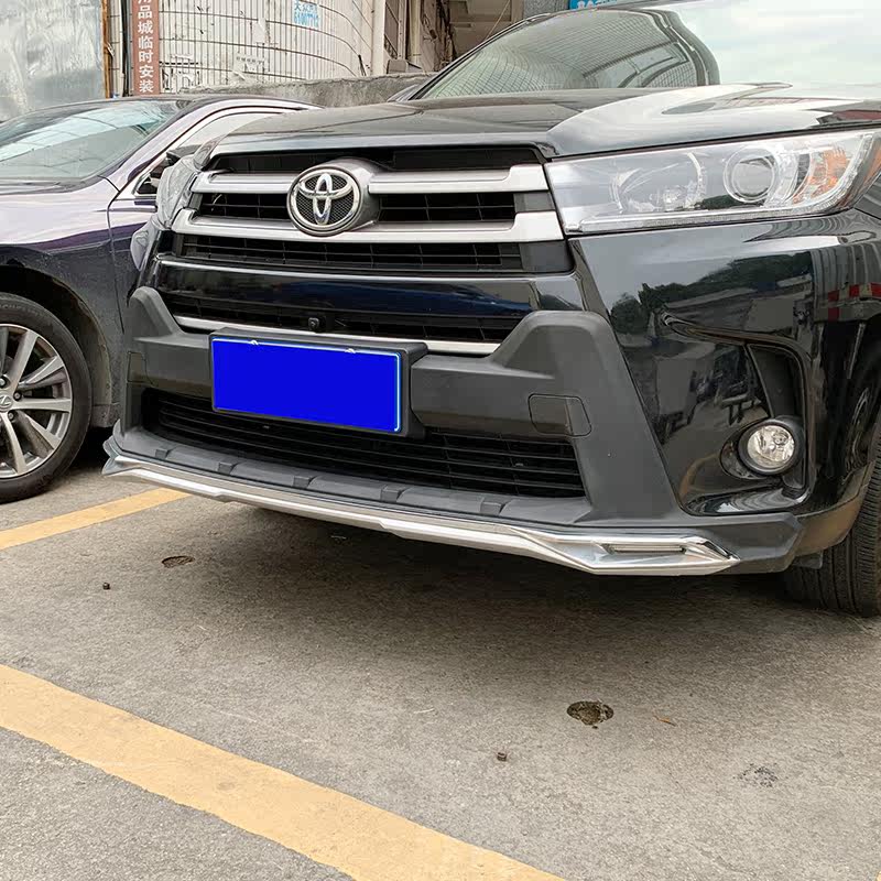 汉兰达1517款前后护杠小包包围前杠总成改装1820保险杠