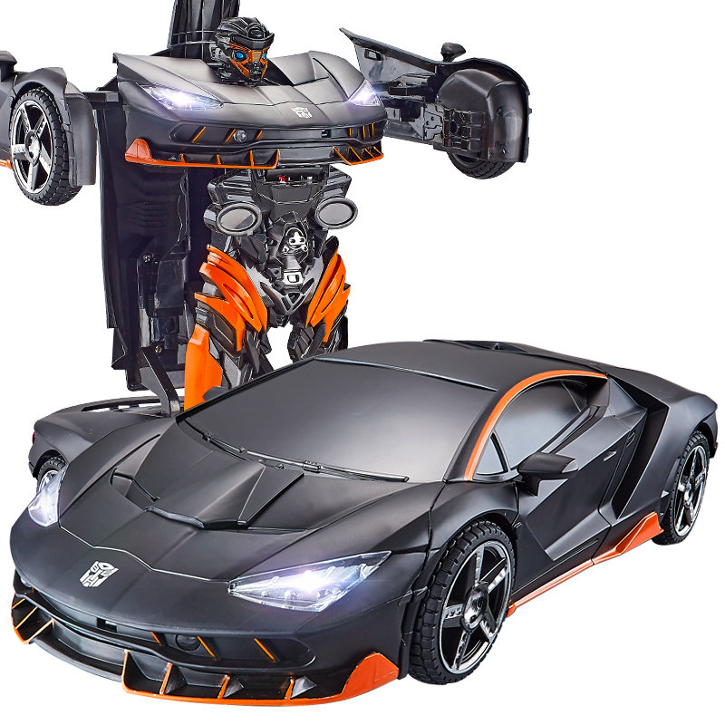 手势感应遥控汽车四驱赛车变形金刚机器人儿童男孩电动
