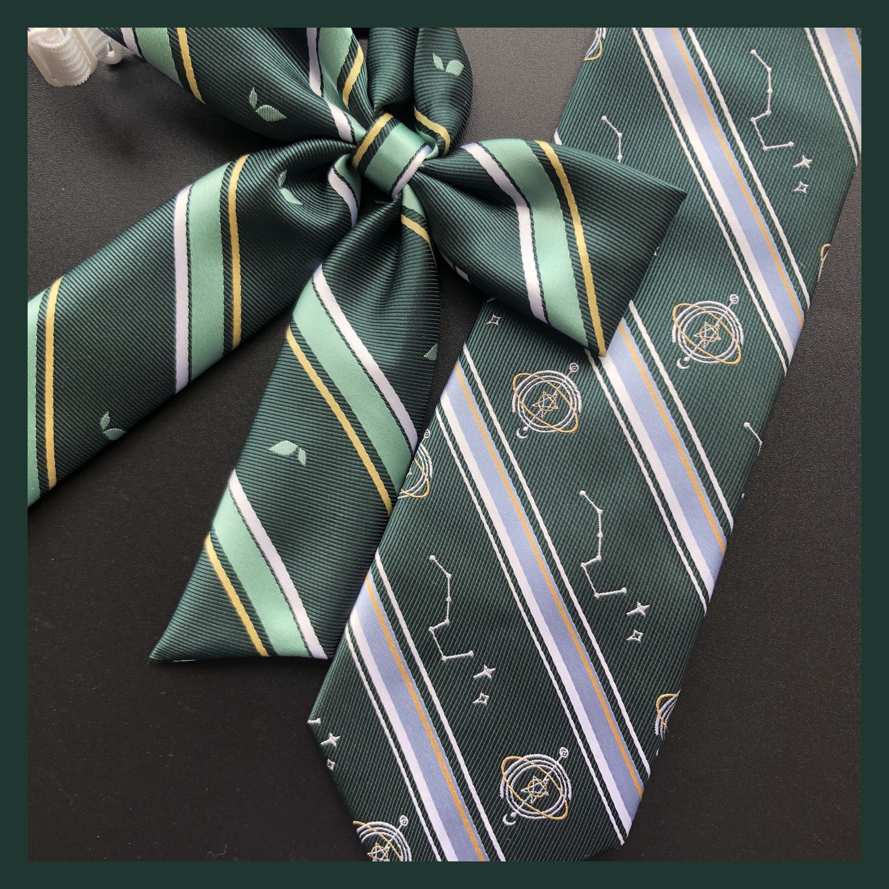 制服西式领结手作领带设计原创dk潘特jk领带