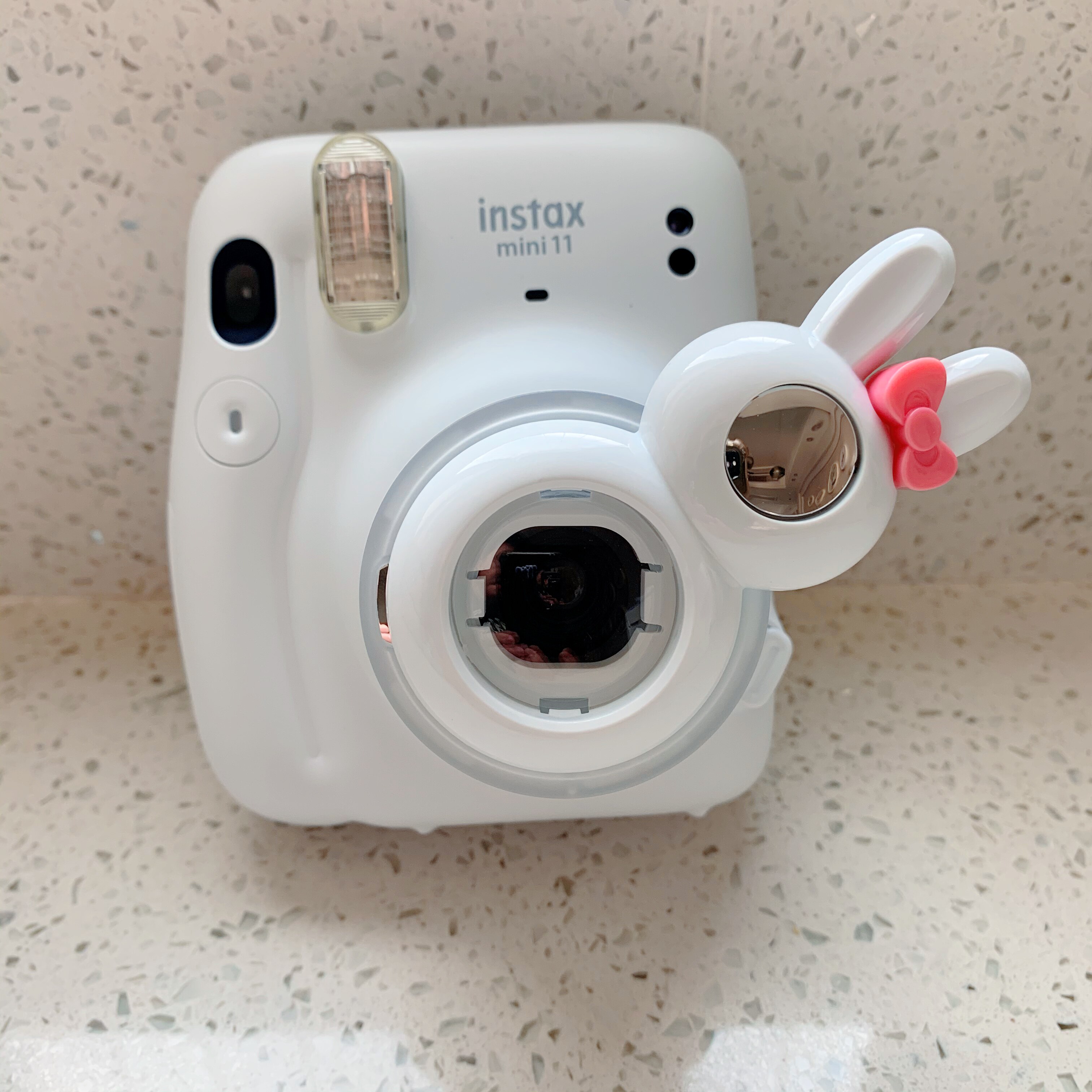 富士拍立得instaxmini11相机果冻自拍透明明色摄镜自拍镜头