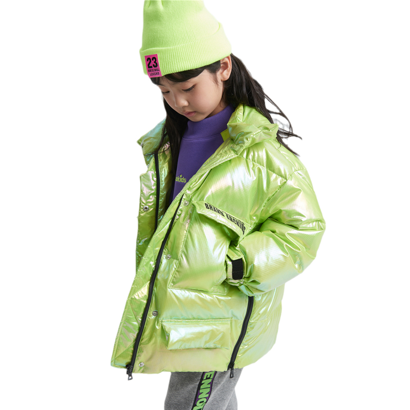 abckids童装2021冬季官方直营店免洗加厚保暖羽绒服羽绒服