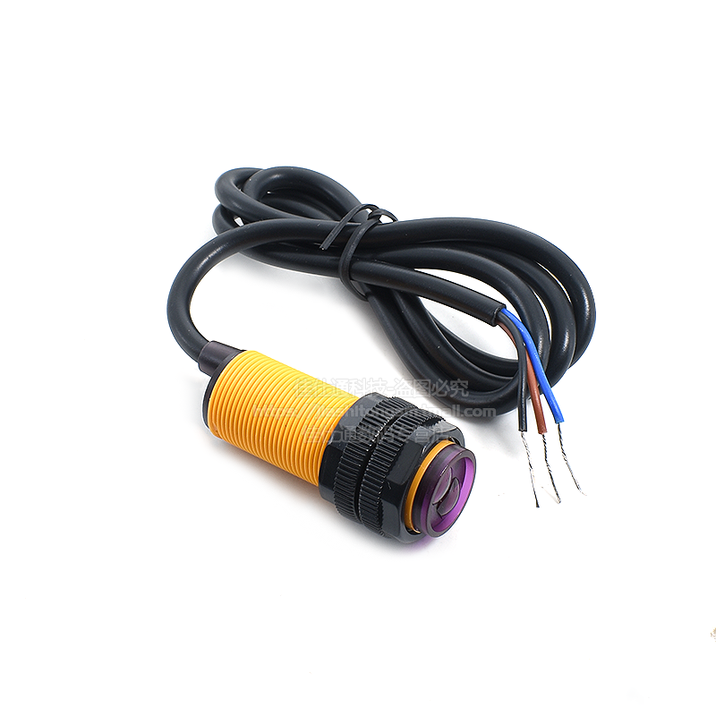 e18-d80nk红外光电开关漫反射式避传感器模块接近开关防水传感器
